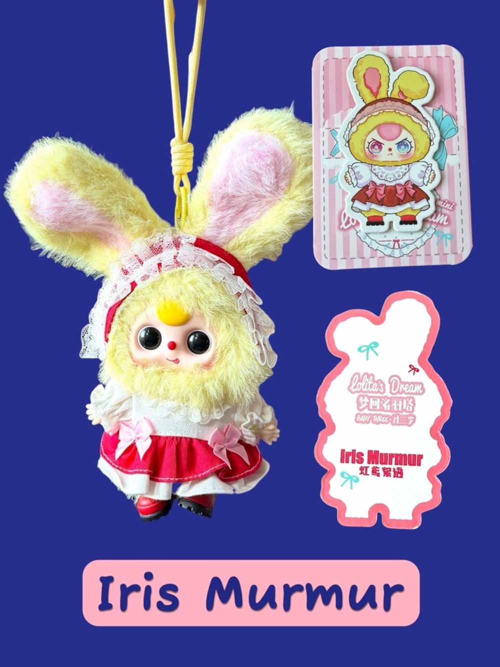 Baby Three Lolita's Dream Series Mini Plush Bunny - Picture 7 of 16